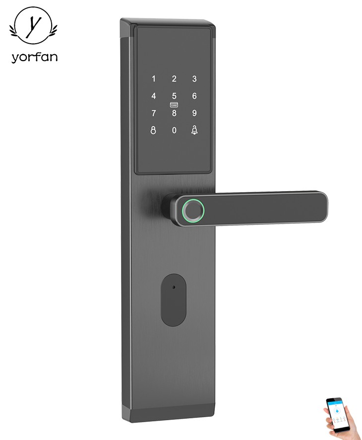 Stainless Steel Fingerprint Bluetoot Lock YFBF-2017