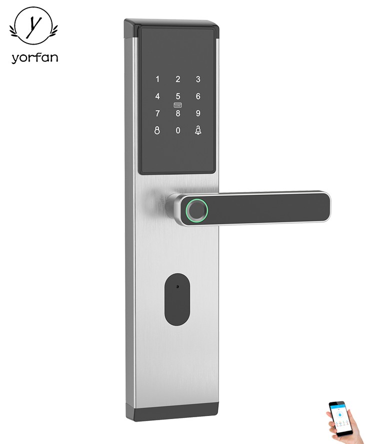 Stainless Steel Fingerprint Bluetoot Lock YFBF-2017