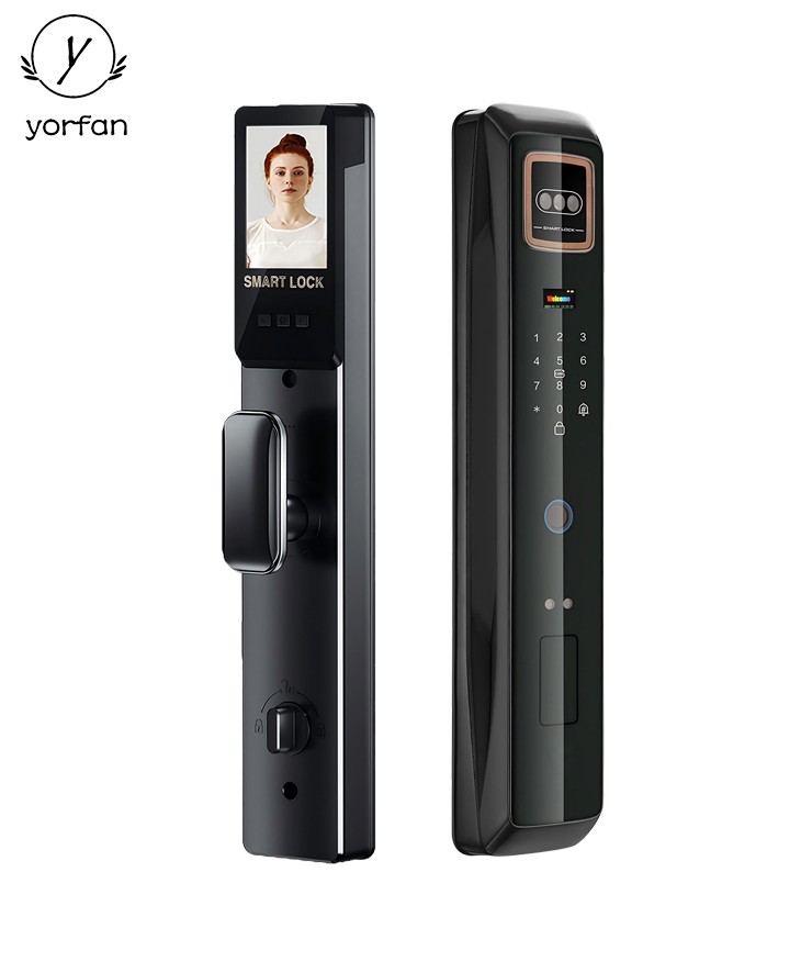 Aluminum Face Recognition Automatic Door Lock YFFR-K27