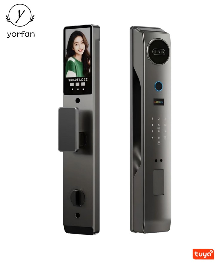 Tuya Or Wishome APP Control Intercom Door Lock YFFR-K42 Tuya Or Wishome APP Control Intercom Door Lock YFFR-K42