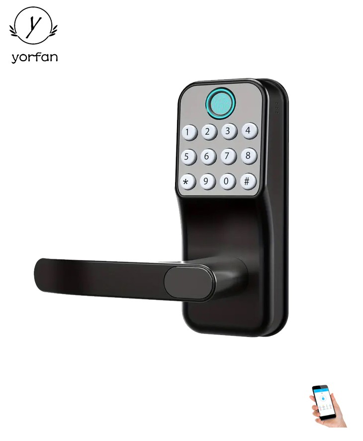 Single Latch Mechanical Button Bluetooth Lock YFBF-V3 Single Latch Mechanical Button Bluetooth Lock YFBF-V3