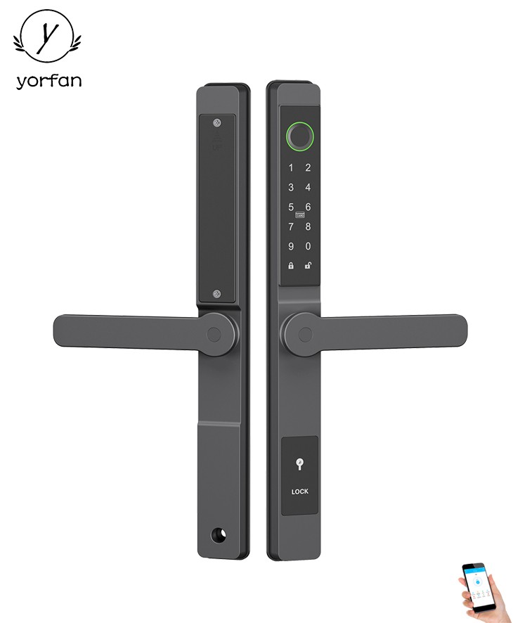 PVC Door Slim Fingerprint Lock YFBF-TQ PVC Door Slim Fingerprint Lock YFBF-TQ