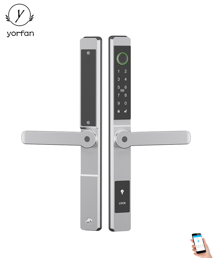 PVC Door Slim Fingerprint Lock YFBF-TQ