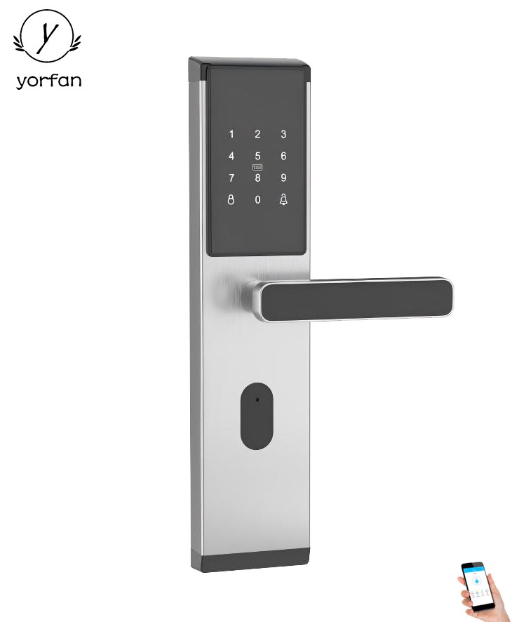 Password Bluetooth Digital Door Lock YFB-2017