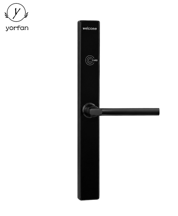 Slim Door Euro Mortise Hotel Card Door Lock YFH-B8