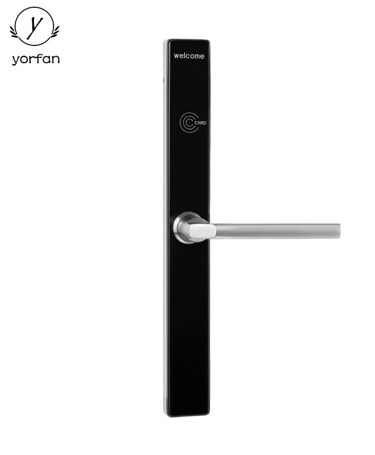 Slim Door Euro Mortise Hotel Card Door Lock YFH-B8