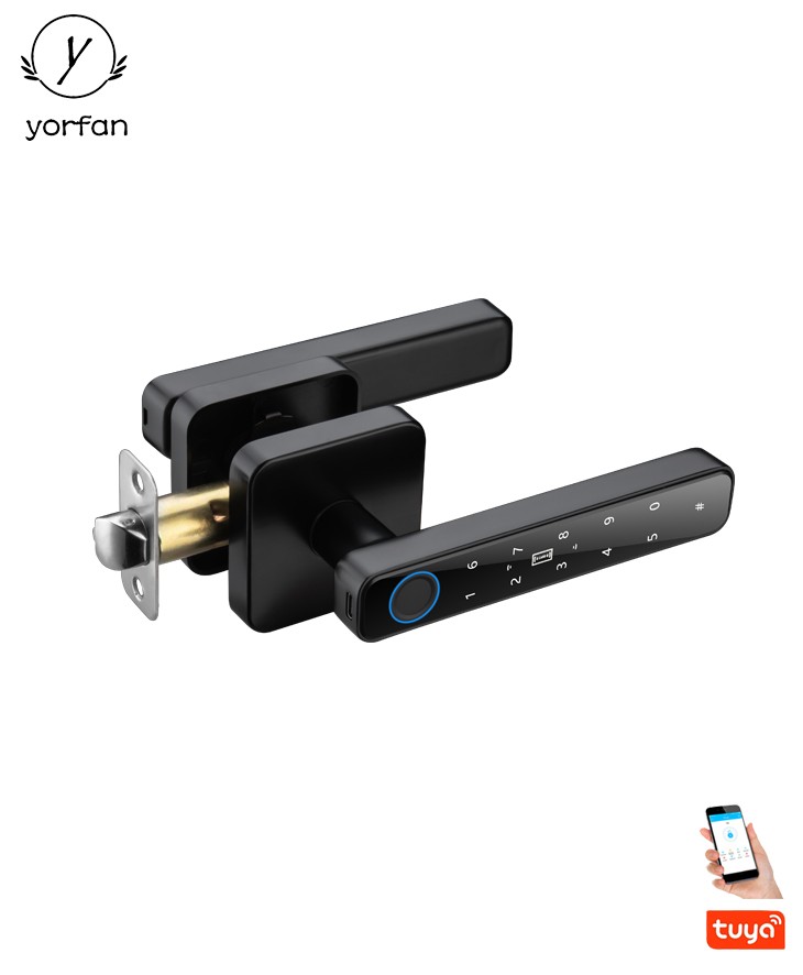 Fingerprint Single Latch Indoor Bluetooth Lock YFBF-L3 Fingerprint Single Latch Indoor Bluetooth Lock YFBF-L3